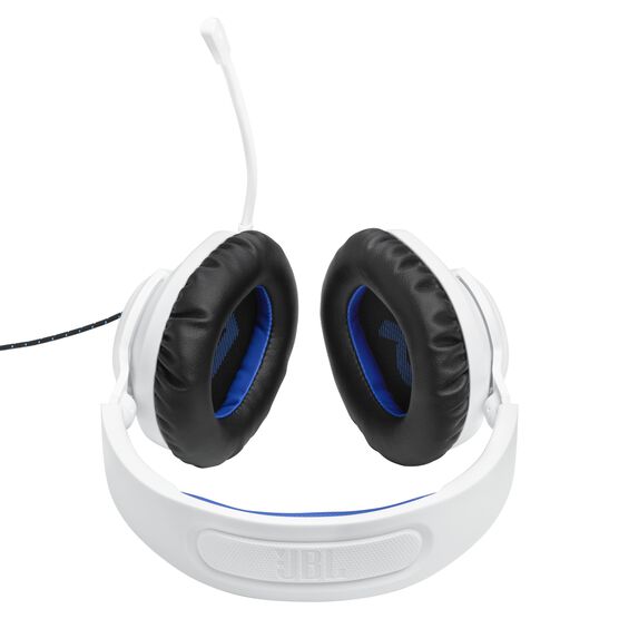 JBL Quantum 100P Console - White - Wired over-ear gaming headset with a detachable mic - Detailshot 2 JBL Quantum 100P Console - White - Wired over-ear gaming headset with a detachable mic - Detailshot 2